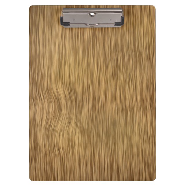 Rough Faux Wood Background in Natural Colour Clipboard (Front)