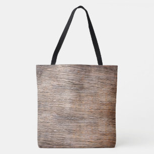 Rough Faux Wooden Plank Tote Bag