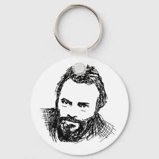 Rough Ink Sketch of Hitch Key Ring