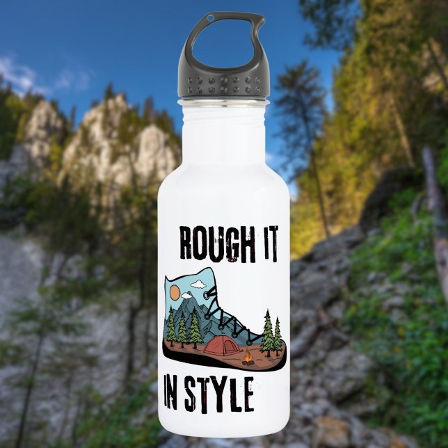 Rough It In Style Camping Life 532 Ml Water Bottle (Creator Uploaded)