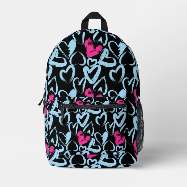 Rough Love Printed Backpack (Front)