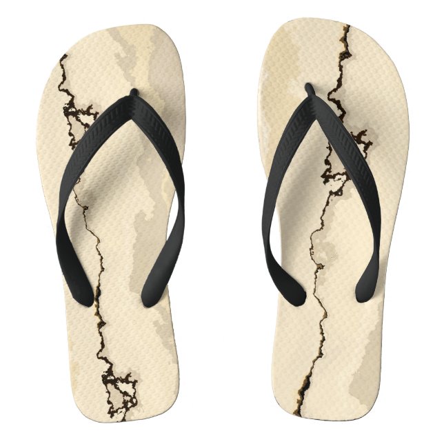 Rough Marble Jandals (Footbed)