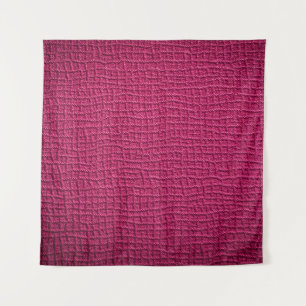 Rough pink leather tapestry