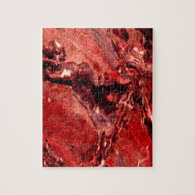 Rough Red Rocks Mars Jigsaw Puzzle (Vertical)