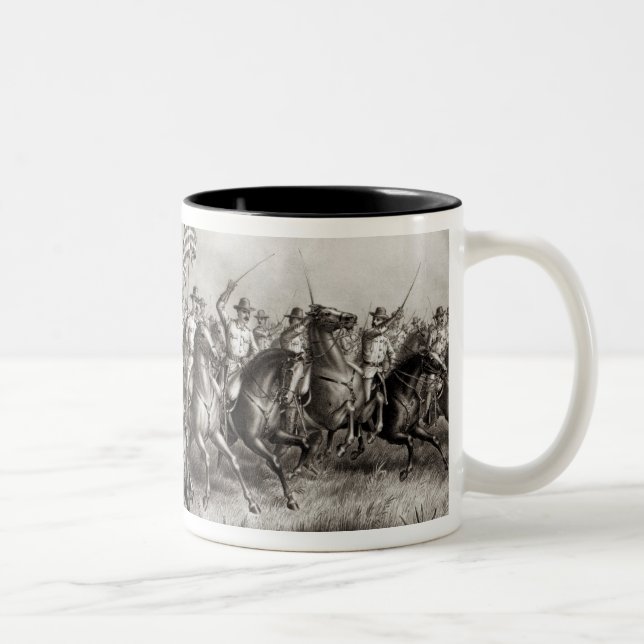 Rough Riders: Colonel Theodore Roosevelt Two-Tone Coffee Mug (Right)