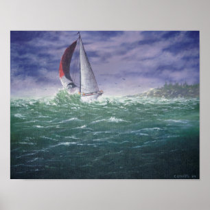 Rough Seas Poster