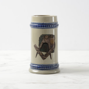 rough stone beer stein