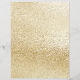 Rough Textured Gold Silver 2 Sided Scrapbook Paper