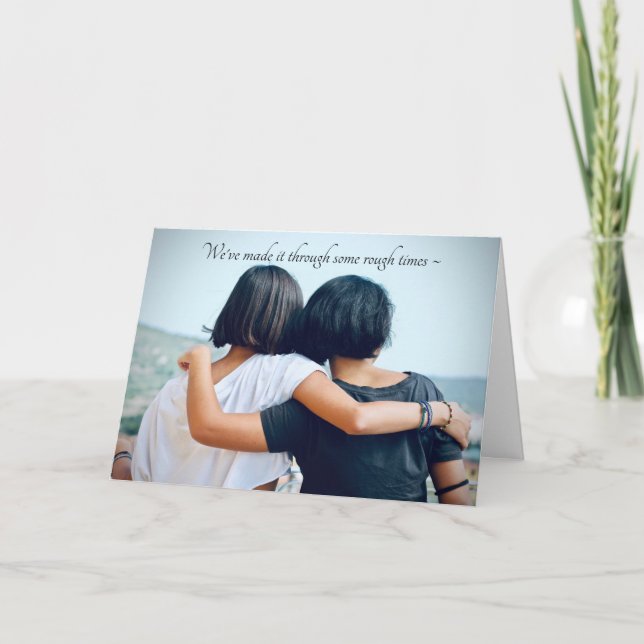 ROUGH TIMES ENCOURAGEMENT CARD (Front)