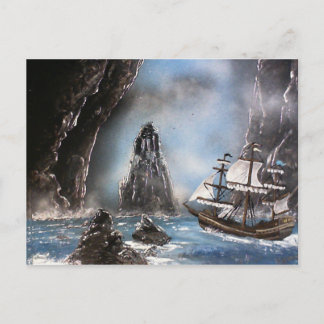 Rough Waters Postcard