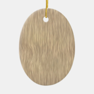 Rough Wood Grain Background - Green Ceramic Tree Decoration