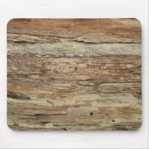Rough Wood Grain Mouse Pad