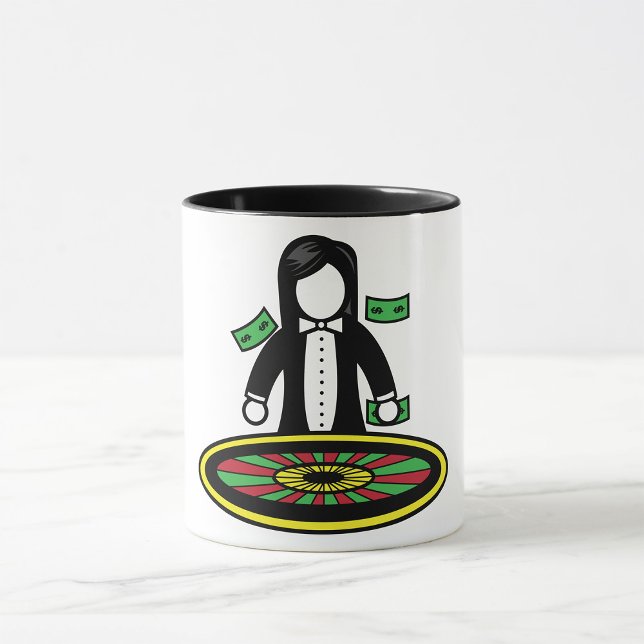 Roulette Dealer Mug (Creator Uploaded)