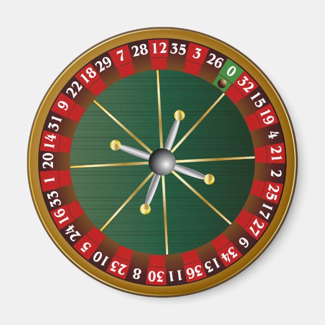 Roulette Magnet (Front)