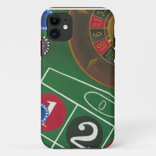 Roulette Table with Chips and Wheel Case-Mate iPhone Case