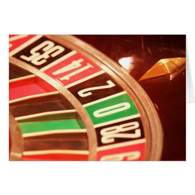 Roulette Wheel (Front Horizontal)