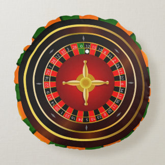 ROULETTE WHEEL 2 ROUND CUSHION