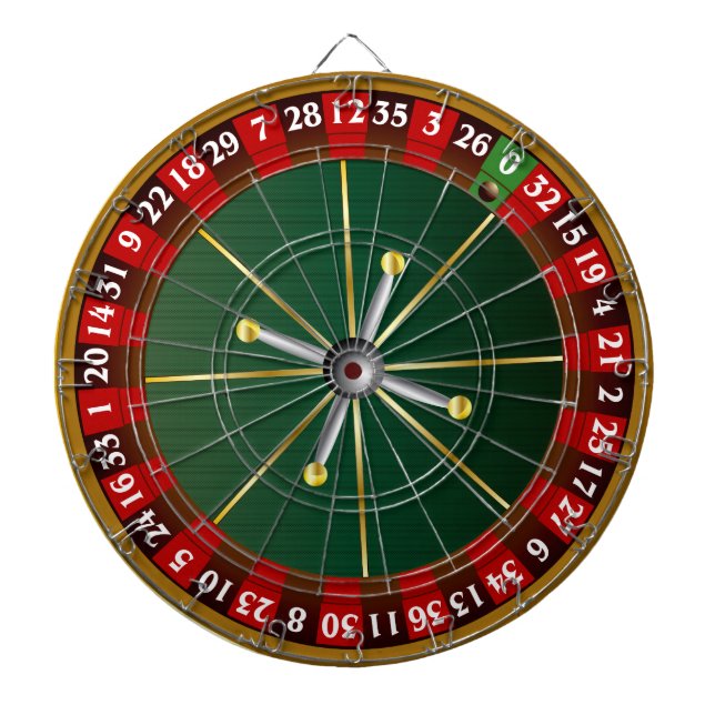 Roulette Wheel Dartboard (Front)