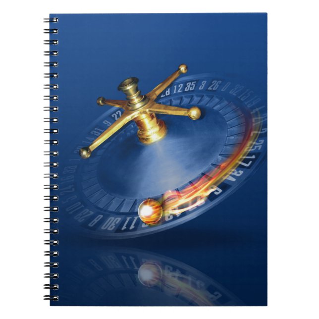 Roulette Wheel Notebook (Front)