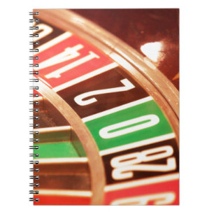 Roulette Wheel Spiral Notebook