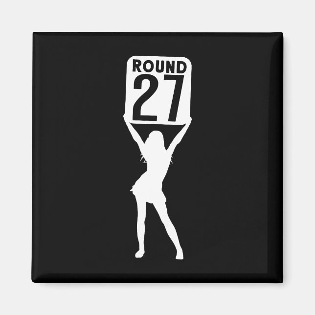 Round 27  magnet (Front)