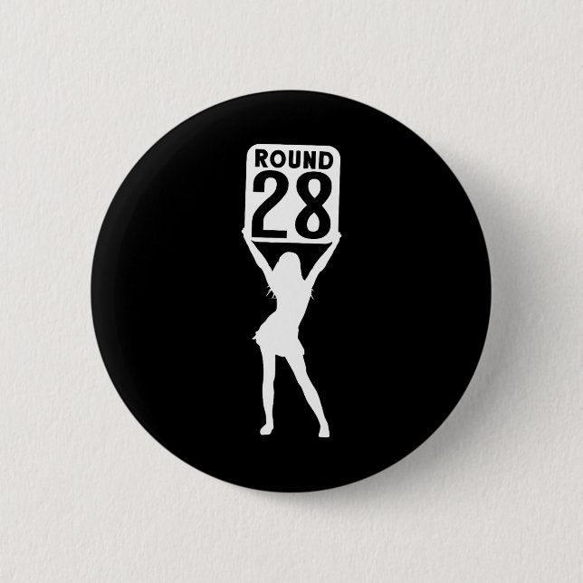 Round 28  6 cm round badge (Front)