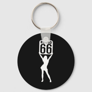 Round 66 key ring