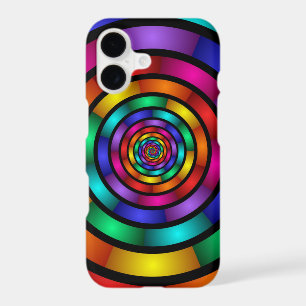 Round and Psychedelic Colourful Modern Fractal Art