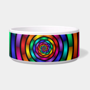 Round and Psychedelic Colourful Modern Fractal Art
