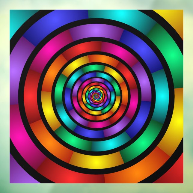 Round and Psychedelic Colourful Modern Fractal Art (Sheet 3)