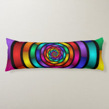Round and Psychedelic Colourful Modern Fractal Art