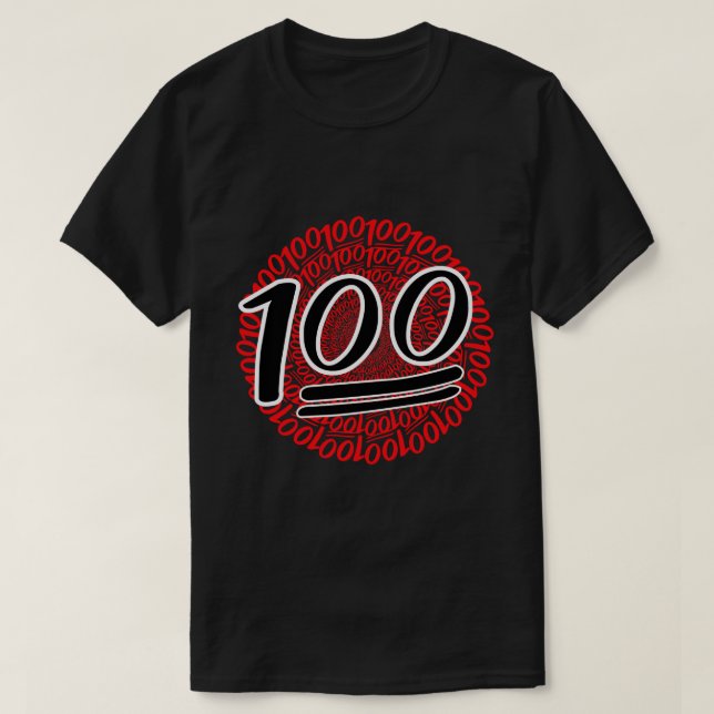 Round and Round 100 T-Shirt (Design Front)