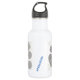 Round Arithmetic Water Tube 532 Ml Water Bottle