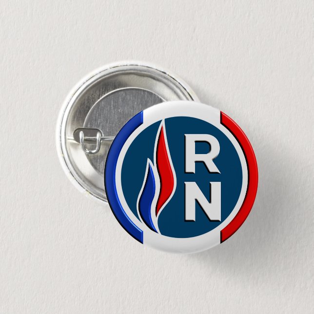 Round Badge 32 mm, RN 2022 3D (Front & Back)