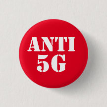 Round badge button Anti 5G