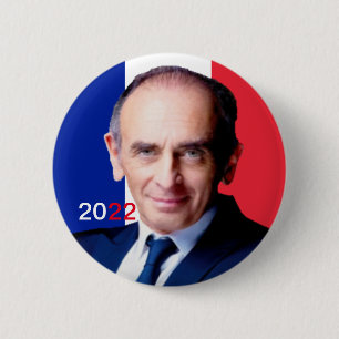 Round Badge, Zemmour 2022 6 Cm Round Badge