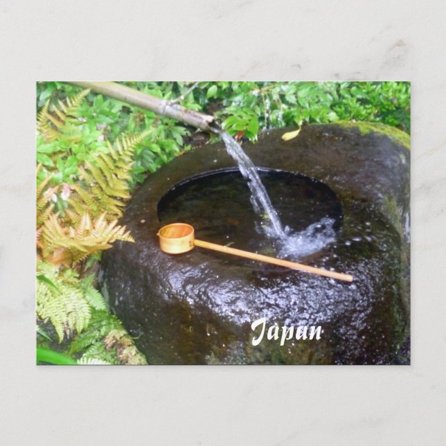 round basin postcard (Front)