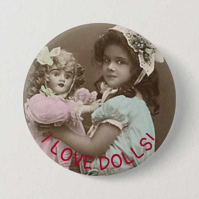 Round Button, 3 Inch Button (Front)