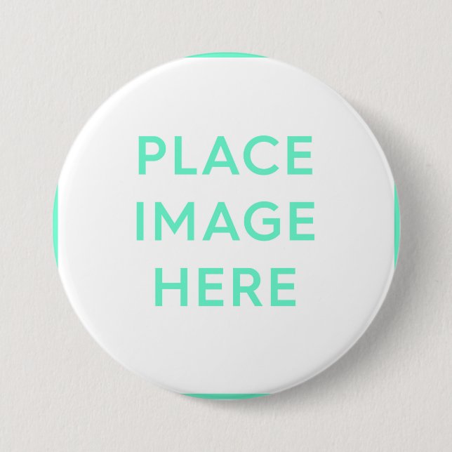 Round Button, Large, 3 Inch - Souvenir Gift Design 7.5 Cm Round Badge (Front)