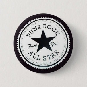 Round button Punk rock