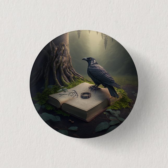 Round Button, Standard, 2¼ Inch 3 Cm Round Badge (Front)