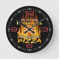 Round Clock for Pizza shop