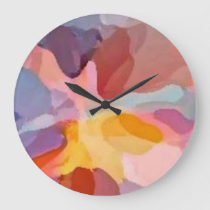 Round Clock Large Wall Decoration
