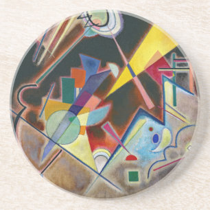 ROUND COASTER - "Tiefes Braun" - Kandinsky