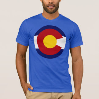 Round Colorado Flag T-Shirt