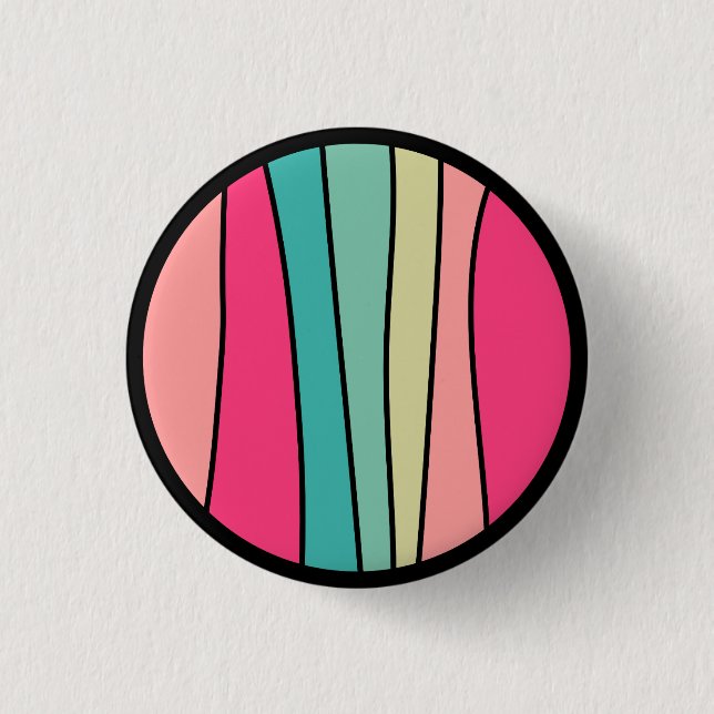 Round Colour Abstract 160422(02) 3 Cm Round Badge (Front)