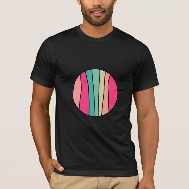 Round Colour Abstract 160422(02) T-Shirt (Front)