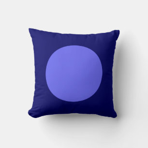 Round Colours - Electric Blue and Dp Navy Cushion