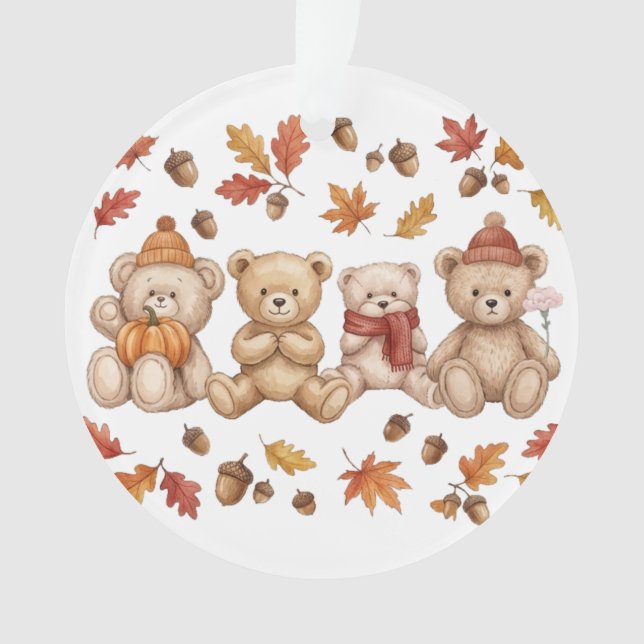 round cosy ornament  (Front)