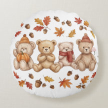 round cosy pillow